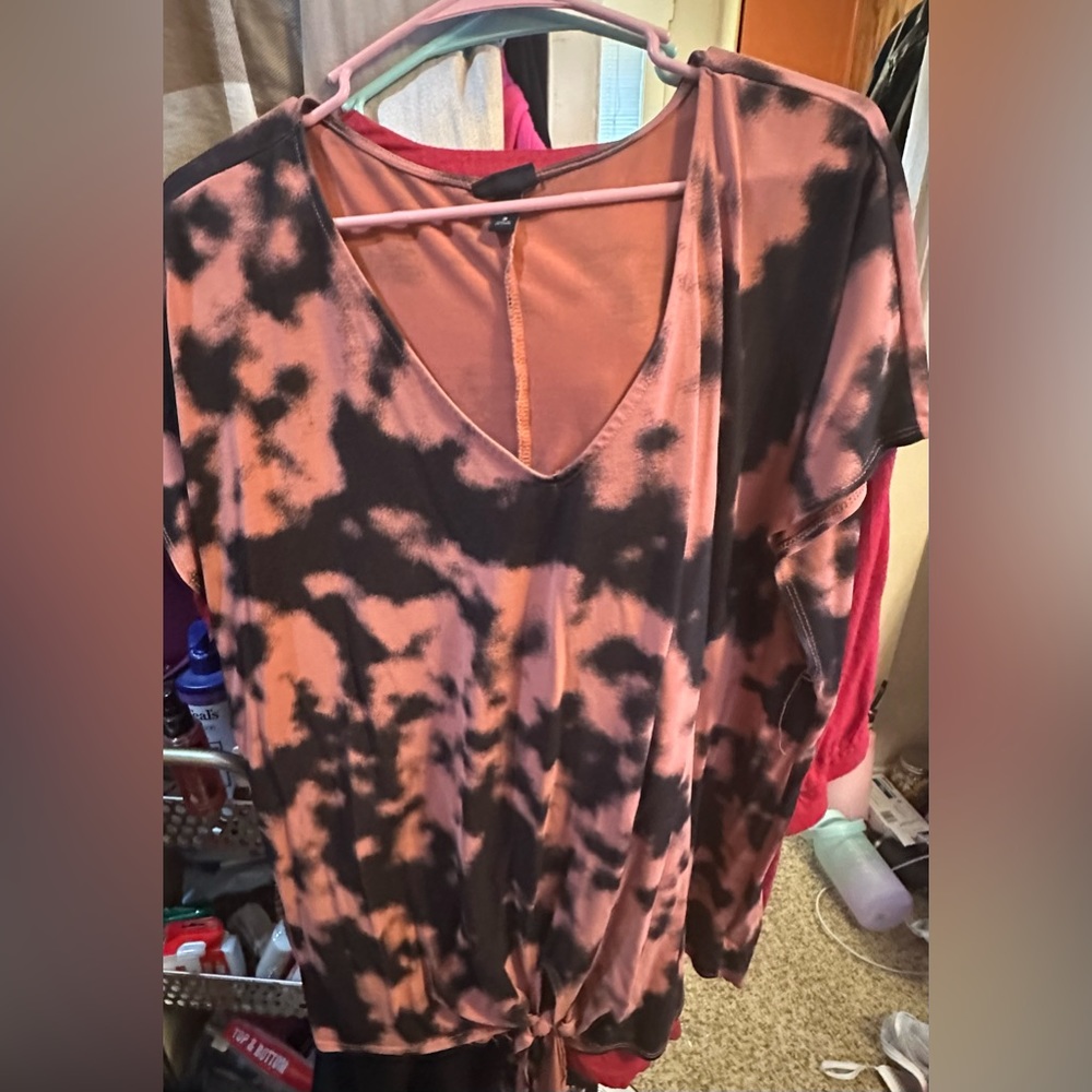 Gently used t-shirt tye-dye